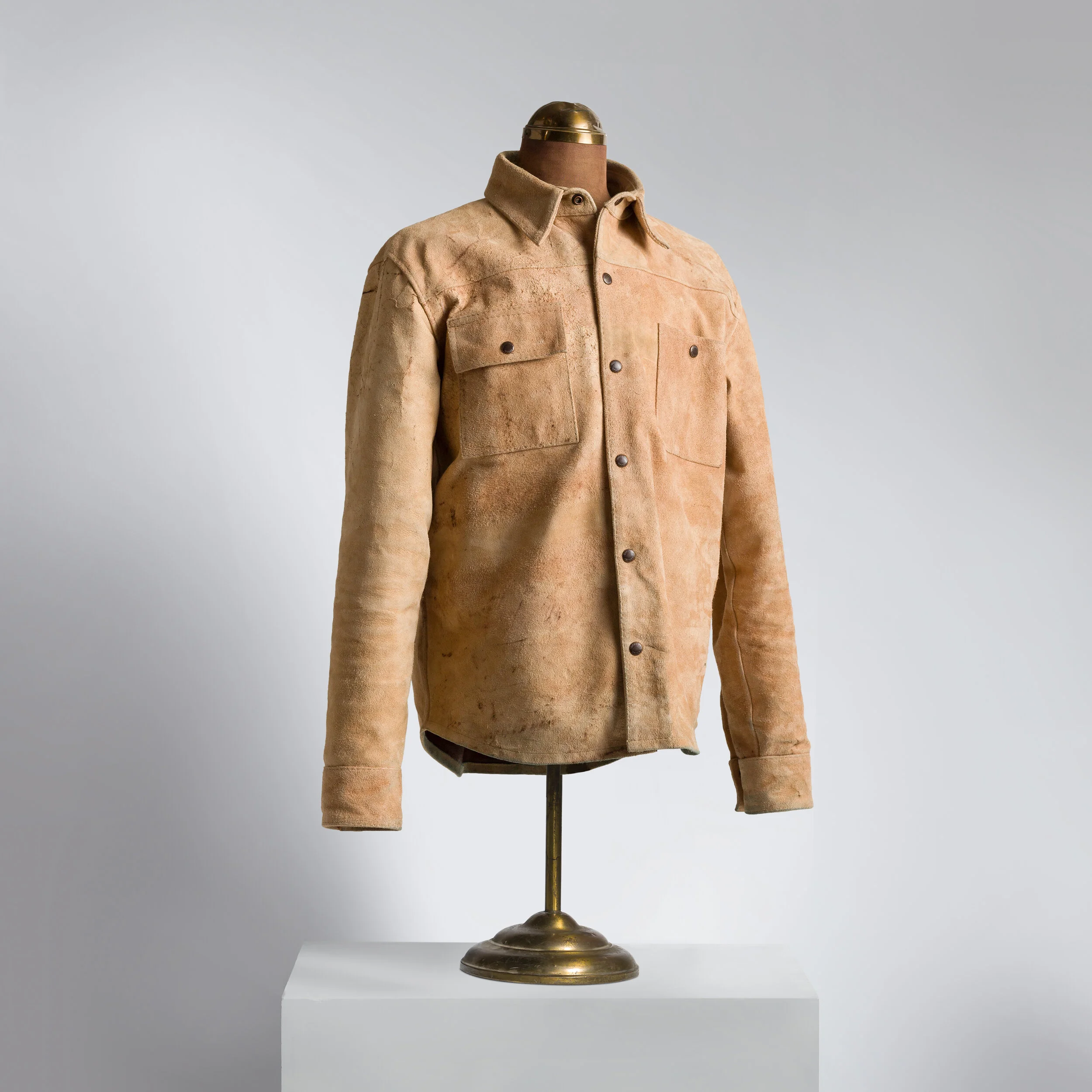The Rough-RIDER Natural Horsehide RoughOut Western OVER-Shirt